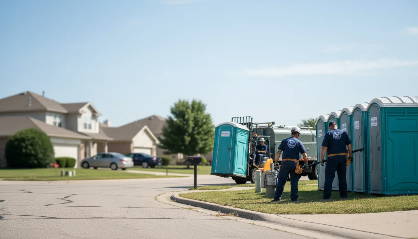 Porta Potty Rental in Gnadenhutten, OH near me